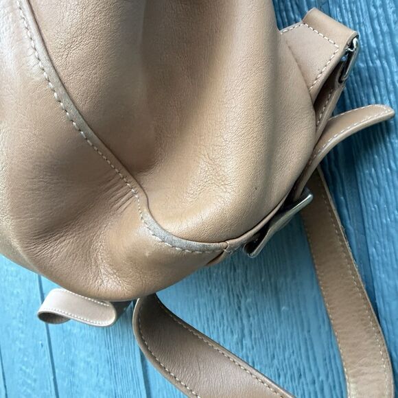 Coach Legacy Tan Leather Backpack - Picture 3 of 6
